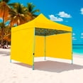 thumbnail image 4 of Ilios Innova | Toldo Plegable Amarillo 2x2 con Paredes Laterales, Impermeable y Resistente al Calor, Velcro de Ajuste, Ideal para Exterior., 4 of 9
