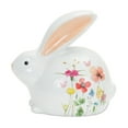 thumbnail image 4 of Melrose International Terra Cotta Bunny Figurine with Painted Floral Design (Set of 4), 4 of 4