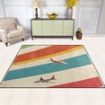 thumbnail image 2 of Yayeee Area Rugs for Living Room 5.2'x4' Indoor Non Slip Washable Bedroom Carpet, Colorful Plane, 2 of 5