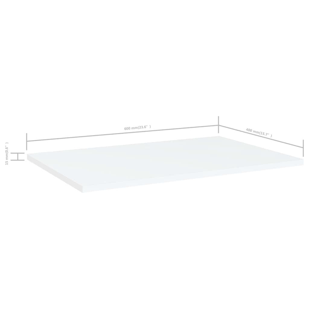 vidaXL Floating Shelf Wall Bookshelf Board for Living Room Engineered Wood