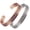 Silver+Copper, variant on Wollet Magnetic Celtic Bracelet in Pure Copper, 6.5''