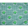 thumbnail image 4 of oneOone Polyester Lycra Fabric Check|Leaves & Rose Floral Print Fabric BTY 56 Inches Wide, 4 of 4