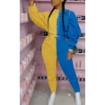 thumbnail image 4 of Casual Two Tone Jumpsuit (XL, SachetPink), 4 of 6