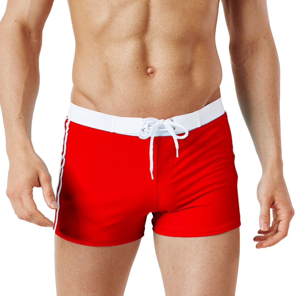 Sexy Swimsuit Fashion Swimming Trunks Briefs Beach Shorts Mens