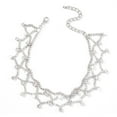 thumbnail image 2 of DPTALR Diamond Mesh Necklace Super Flash Multilayer Rhinestone Necklace, 2 of 9