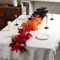 thumbnail image 5 of Fall Leaf Garland, Total 160cm Artificial Fall Vines Autumn Garland Fall Maple Leaves Thanksgiving Decor for Home Wedding Fireplace Christmas(E), 5 of 5