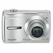 Olympus FE-310 8 Megapixel Compact Camera, Silver