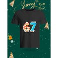 thumbnail image 1 of Funny 67 Number Christmas Element Printed Unisex T-Shirt Fashion Casual Top with Festive Atmosphere, 1 of 6
