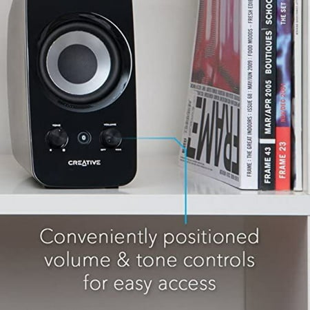 Creative - Inspire T15 2.0 Bluetooth Speaker System (2-Piece) - Multi