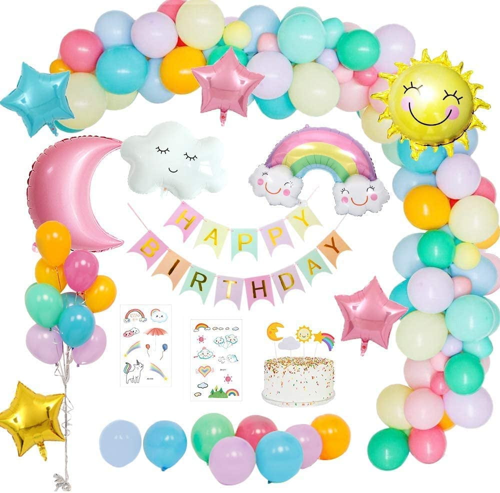 Pastell data-mtsrclang=en-US href=# onclick=return false; 							show original title n Partyzubehör Details about   "Pastel Rainbow/HAPPY BIRTHDAY" PARTY DECORATION PARTY SUPPLIES-Pastel 