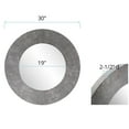 thumbnail image 5 of Tyler Dillon Round Rustic Gray Metal Framed Wall & Accent Mirror - 30"D, 5 of 9