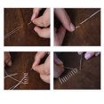thumbnail image 5 of Hilo encerado para coser cuero, colorido, 284 yardas, práctico hilo de costura largo para manualidades en cuero, bricolaje, encuadernación, reparación de calzado, proyectos de cuero, 5 of 5