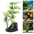 thumbnail image 1 of PTOOTP Artificial Plastic Flowers Plastic Aquarium Plants Low Maintenance 1Pcs for Busy Individuals, 1 of 5