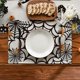 thumbnail image 1 of Juego de 4 manteles individuales con diseño de telaraña, manteles individuales de Halloween para decoración de comedor, 1 of 5