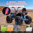 thumbnail image 4 of Accreate 24V Kids ATV, Two Seater Ride on Car 4WD Quad Electric Vehicle, 4x100W Powerful Engine, 4 of 6