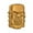 Gold, variant on ZZkhGO Heavy Armor Skull Lighter, Double Sided Relief Butane Lighter, Creative Open Cap Ignition Flame Adjustable Lighter for Gifts Collection