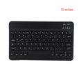 thumbnail image 1 of Mini teclado inalámbrico portátil de 10 pulgadas con Bluetooth 3.0, tableta, computadora portátil, teléfono inteligente, teclado universal Vogacara EL1183-05B, 1 of 2