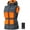 Gray, variant on Women's Lightweight Heated Vest with Detachable Hood - Includes 7.4V 16000mAh Battery Pack (Black,L)