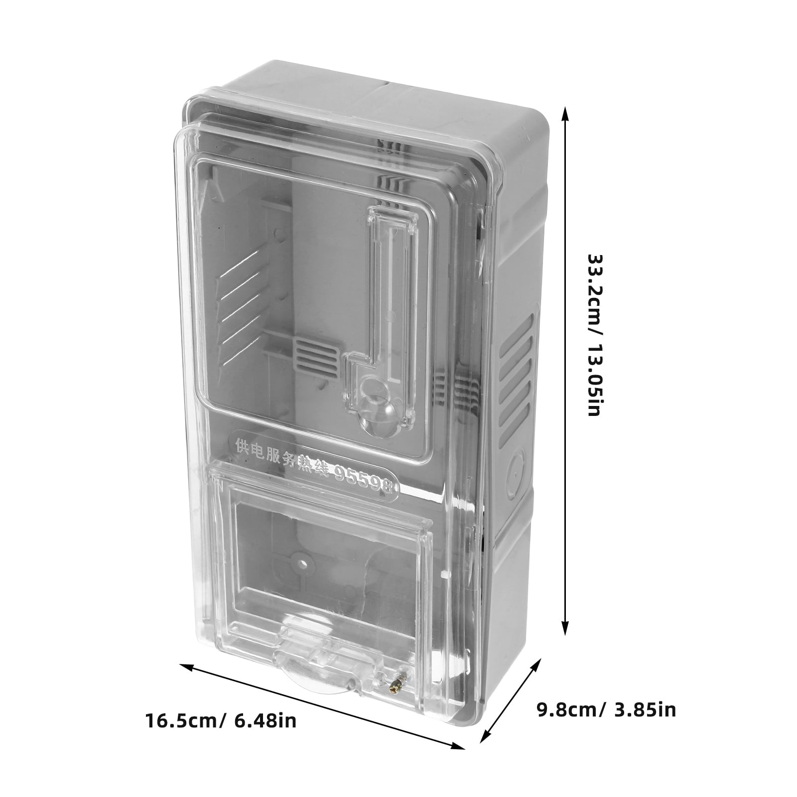 MEIBUTYUP Household Electric Meter Box Cover Multi-Color Pc Transparent Waterproof Easy Installation