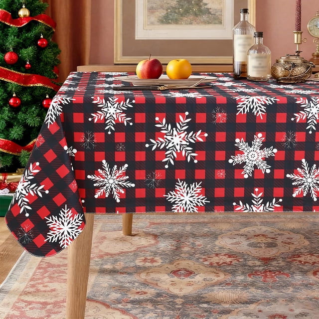Mantel rectangular misaya de vinilo impermeable 152 x 213 cm