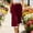 Wine, variant on Maean Women's Wide Leg Capri Pants High Waist Baggy Flowy Trousers Cotton Linen Beach Pant with Pockets