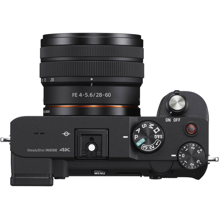 Sony Alpha a7C Mirrorless Digital Camera with 28-60mm Lens (Black