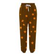 thumbnail image 5 of BiZtdJrK Womens Sweatpants Fashion Star Print Joggers Pants Casual Drawstring High Waist Cinch Bottom Trousers with Pockets Y2k Streetwear Brown L 90 Off Clearance Sale, 5 of 6