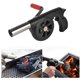 thumbnail image 1 of Manual Cooking Bbq Fan Air Blower,portable Hand Crank Fan For Bbq Picnic Outdoor Camping Hiking Cooking Tool, 1 of 5