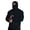 Black Sun Shirt for Men, variant on Mrmaere Men's UPF 50 Sun Protection Full Face Cover Hoodie Pullover Long Sleeve Outdoor Hiking Shirt Black M