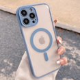 thumbnail image 1 of Phone Case for iPhone 15 14 13 Pro Max Transparent Shockproof Soft Bumper Cover, 1 of 5
