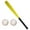 yellow 54cm, variant on funtasica Baseball s Set for Kids Children Training Secure Batting Skills Toddlers Batting Game for Park Interaction Playground blue 54cm