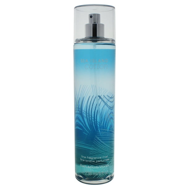 Bath & Body Works Sea Island Cotton Fine Fragrance Mist For Women 8 oz