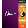 thumbnail image 3 of Elixir Strings 16027 Phosphor Bronze Ultra Thin NanoWeb Custom Light Acoustic Guitar Strings, 3 of 4