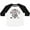Baseball White and Black, variant on Mimi Girl Granddaughter Girls Toddler T-Shirt