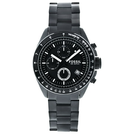Fossil Men's Decker Watch Quartz Mineral Crystal CH2601