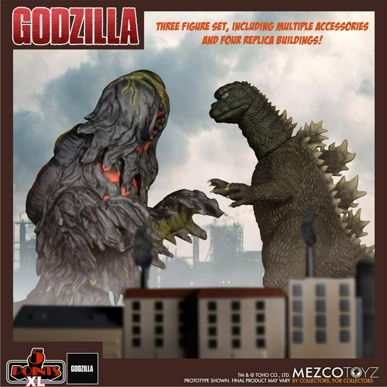 5 Points XL Godzilla vs Hedorah Action Figure Box Set with