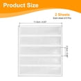 thumbnail image 2 of Uxcell Reflective Stickers, Waterproof Adhesive Night Warning Sticker High Visibility Safety Reflector Tape Strips Silver, 2 of 7