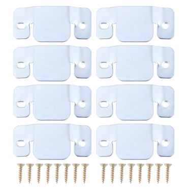 Shisuyan 8pcs Universal Sectional Sofa Interlocking Furniture Connector with 16pcs Screws