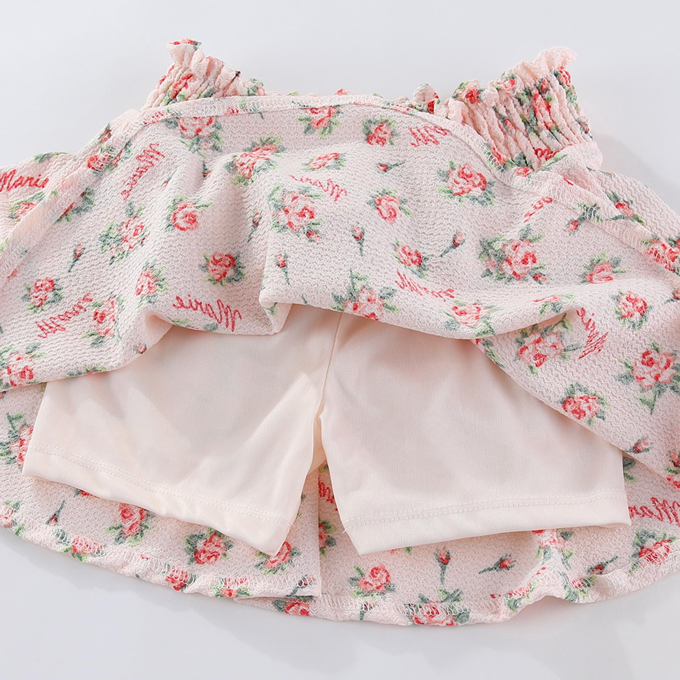 Disney The Aristocats Marie the Cat Short Sleeve T-Shirt and Skort Skirt Set (Girls), 2 Piece Set, Sizes 2T-6X
