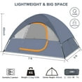 thumbnail image 2 of Camping Tent 2 Person, Waterproof Windproof Tent with Rainfly Easy Set up-Portable Dome Tents for Camping…, 2 of 7