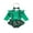 Green, variant on Xingqing Christmas Infant Baby Girls Clothes 3pcs Ruffle Long Sleeve T Shirts+Santa Printed Shorts+Headband Set Green 12-18 Months