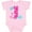 AD-Pink, variant on Inktastic Dinosaur Party-first Birthday Girls Baby Bodysuit