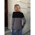 thumbnail image 5 of Zeagoo Womens Sweaters Long Sleeve Tops Crew Neck Knit Pullover Sweaters Fall Fashion Dressy Casual Basic Clothes, 5 of 6