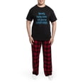 thumbnail image 5 of CafePress - Funny Cancer Chemo Superpowers Pajamas - Men's Dark Loose Fit Cotton Pajama Set, 5 of 7