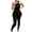 A-Black, variant on Formal Jumpsuits for Women, Women's One Piece Bodycon Jumpsuit Tank Romper Spandex Bodysuit Ribbed Catsuit for Workout, Sleeveless Shapewear
