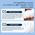 thumbnail image 4 of Paquete de almohadillas menstruales RPE Life, 100% algodón orgánico, 78 unidades, 4 of 9