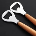 thumbnail image 5 of RKSTN A Corkscrew Stainless Steel Bottle Opener with Wooden Handle Kitchen Gadgets, 5 of 5