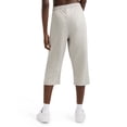 thumbnail image 3 of Champion Women’s Lightweight Lounge Capri Pants with “C” Logo, Standard Fit, Cotton-Blend Fabric, Sizes S-XXL, 3 of 4