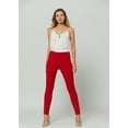 thumbnail image 2 of Conceited Women's Classic High Waist Stretch Ponte Pants - Dressy Leggings with Butt Lift, 2 of 5