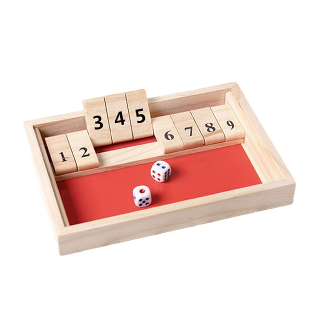 Tholdsy Juego de 9 Números Inteligencia educativa Juguete Actividades Digital 2-4 jugadores Beber Juego Kit Adultos Familias Juegos de cartas Rojo Tholdsy FN010372-01